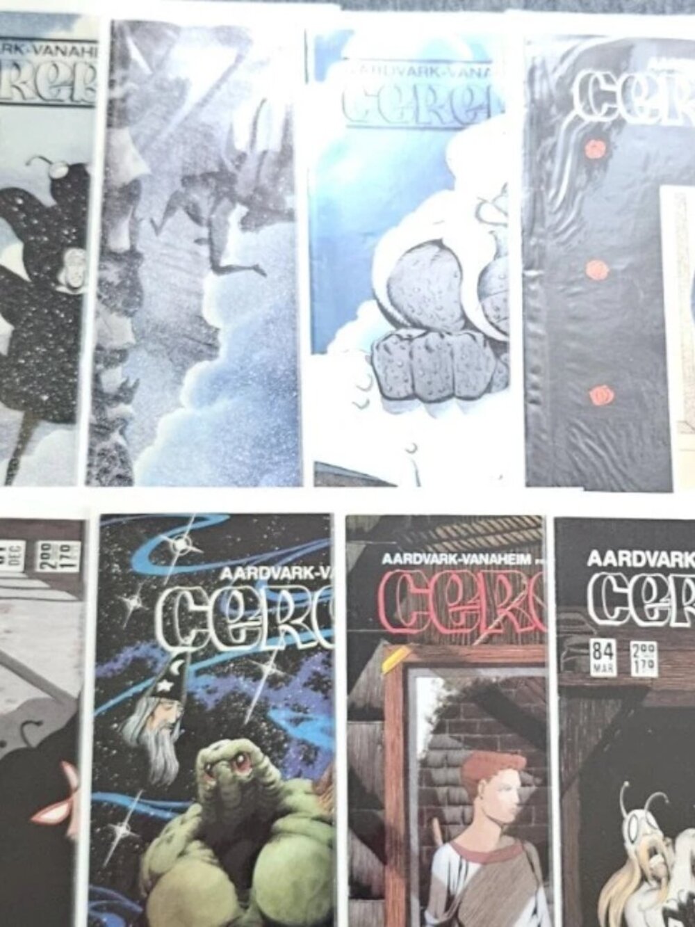 10 CEREBUS #80 - 89 AARDVARK VANAHEIM COMICS 1985-86 David Sim